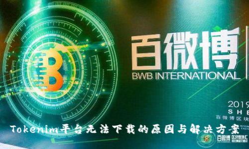 Tokenim平台无法下载的原因与解决方案