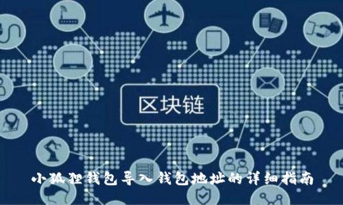 小狐狸钱包导入钱包地址的详细指南