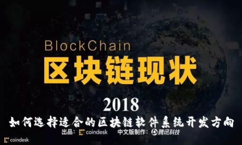 如何选择适合的区块链软件系统开发方向