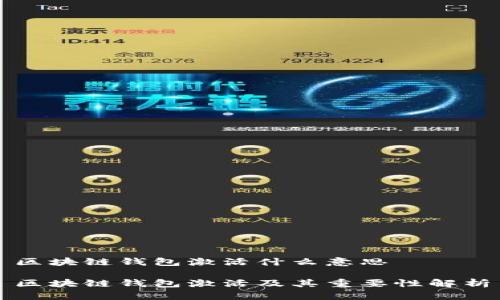 区块链钱包激活什么意思

区块链钱包激活及其重要性解析