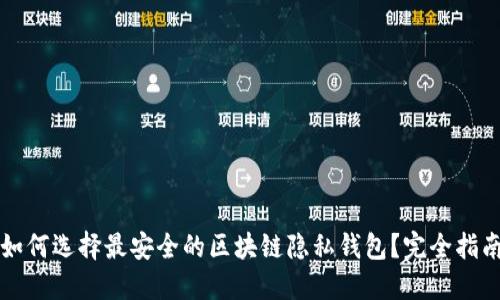 如何选择最安全的区块链隐私钱包？完全指南