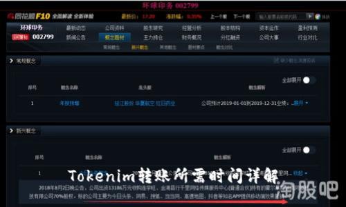 Tokenim转账所需时间详解