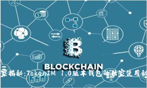 专家揭秘：TokenIM 1.0版本钱包的独家使用秘诀