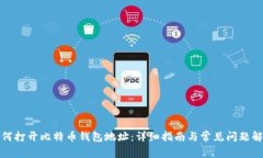 如何打开比特币钱包地址：详细指南与常见问题