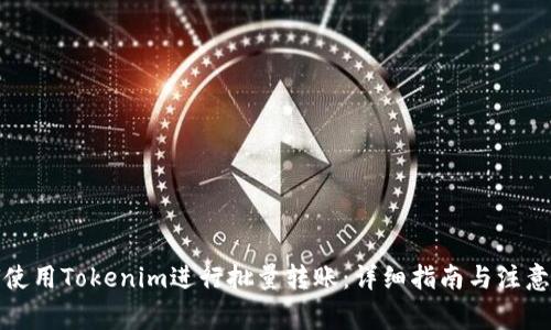 如何使用Tokenim进行批量转账：详细指南与注意事项